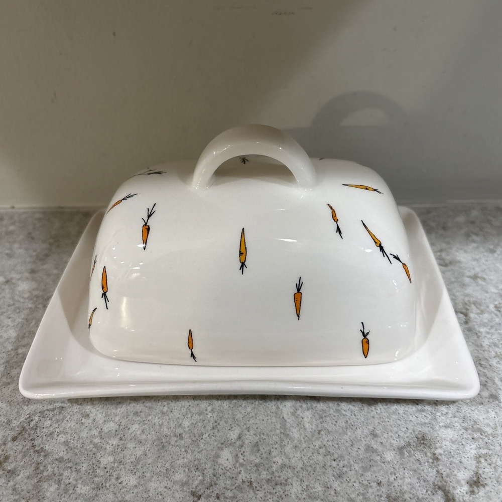 Magenta Jack's Carrots Designer Collection Butter Dish - Picture 9 of 10